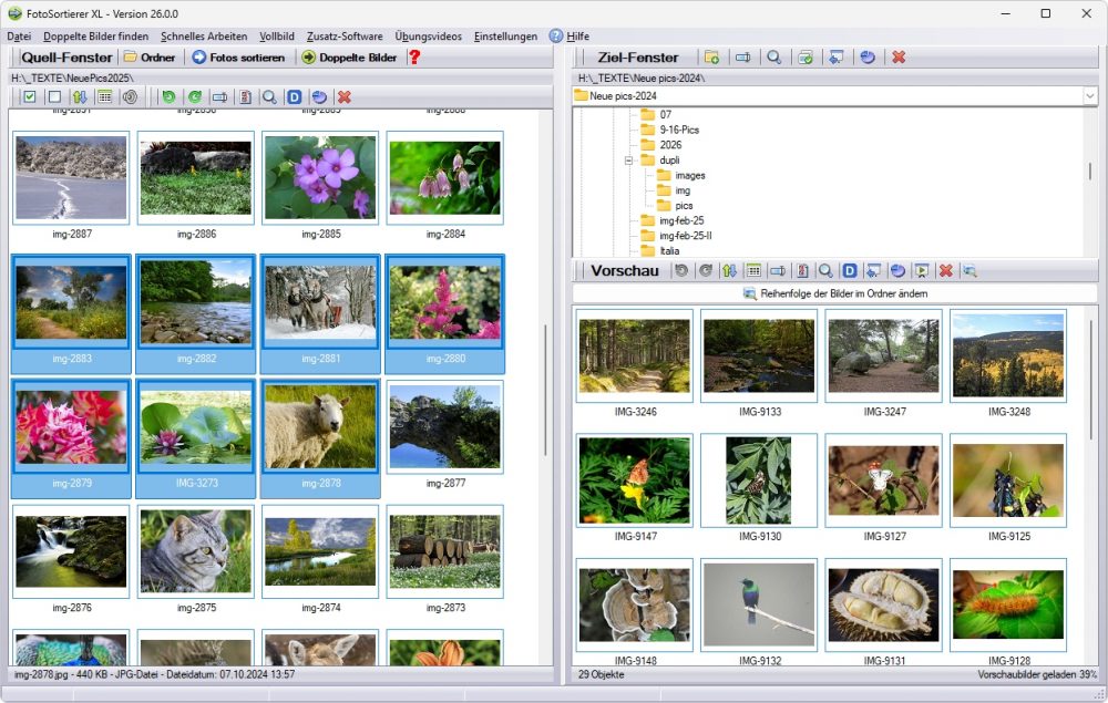 Fotos Sortieren Programm